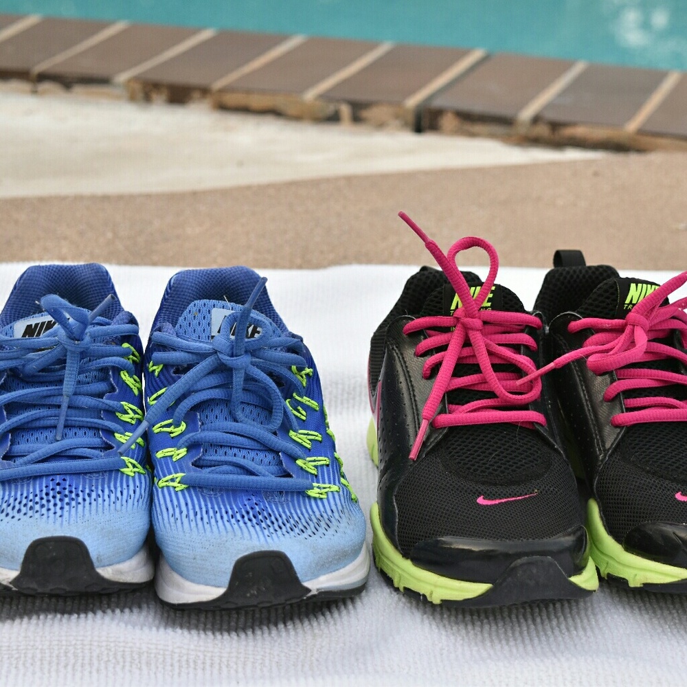 2 Pair of Nike Running Shoes